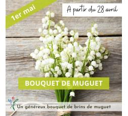 Bouquet Brins de muguet du 28 avril au 2 mai