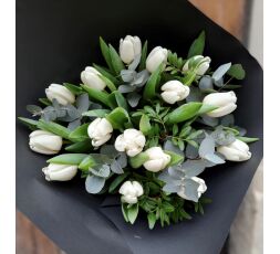 Bouquet de Tulipes Blanches