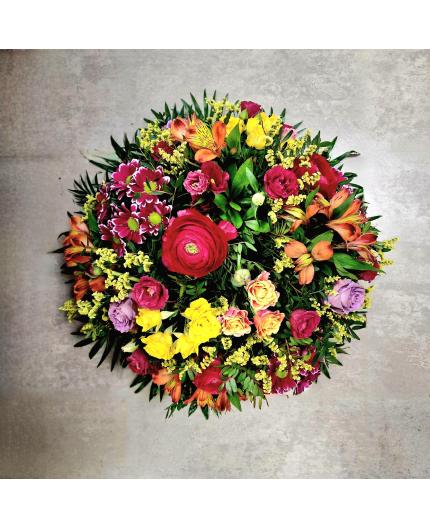 Coussin de deuil harmonie des couleurs