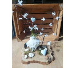 DANSEUSE COEUR BLANC