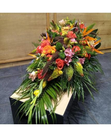 Gerbe piquée l’exotique