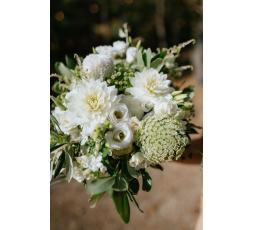 Bouquet du fleuriste - Blanc et Vert