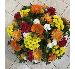 Coussin de deuil tons coloré