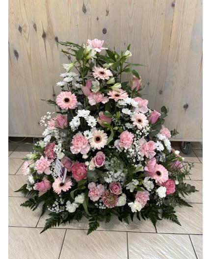 Devant de tombe deuil