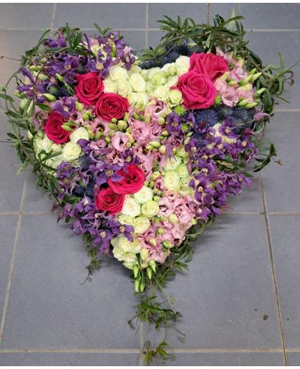 Coeur de deuil Parme