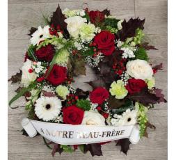 COURONNE MÉMORIAL ROUGE