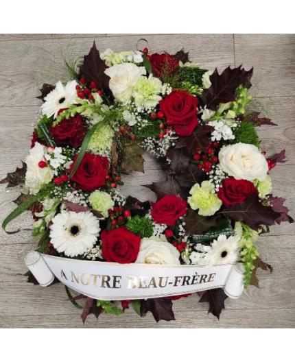 COURONNE MÉMORIAL ROUGE