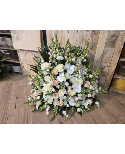 Devant de tombe orchidée  