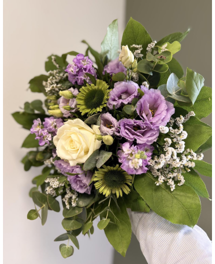 Bouquet parme (SANS reserve d'eau)