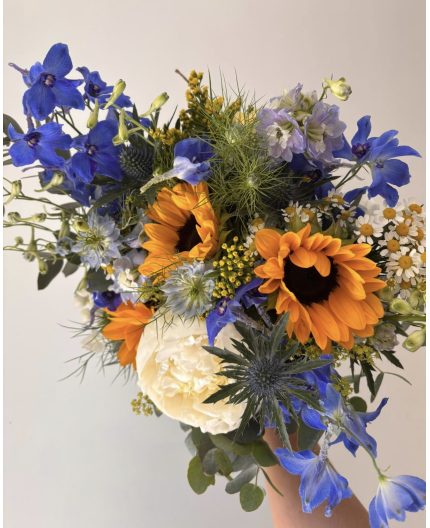 Bouquet Azur & Soleil 