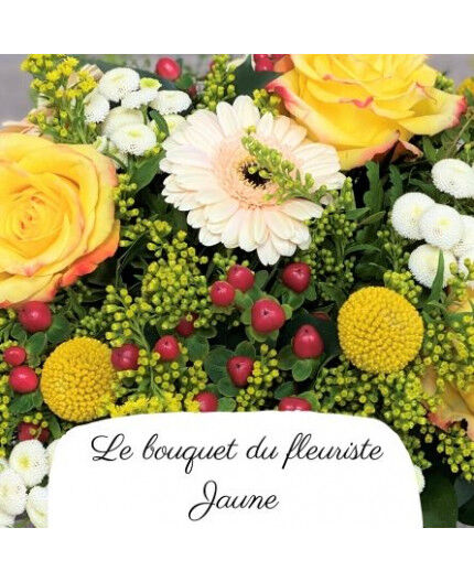 Bouquet du fleuriste - Jaune Bouquet du fleuriste - Jaune