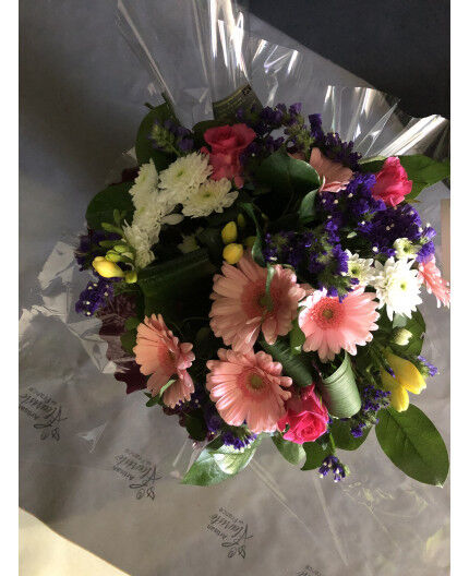 Bouquet rond bulle d'eau 