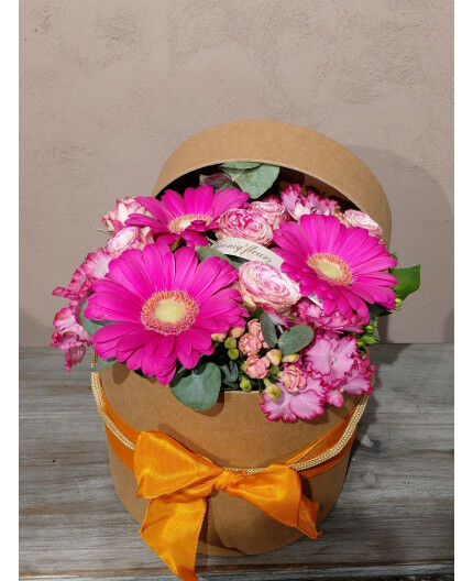 boîte fleurie taille XL