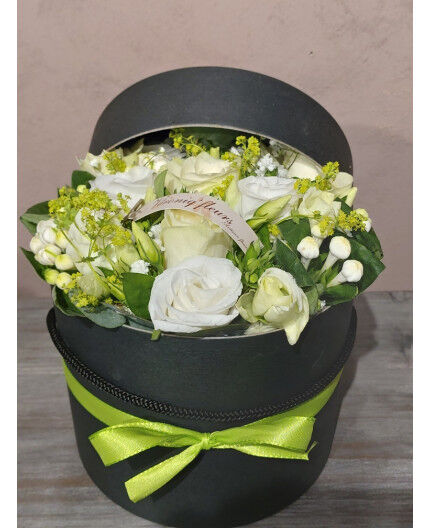 boîte fleurie taille L