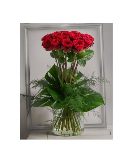 Bouquet de roses Rouges (en hauteur)