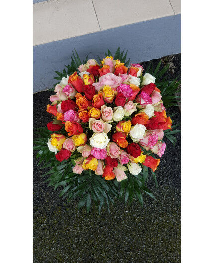 Bouquet de roses variées