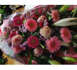 BOUQUET GERBE PASTEL