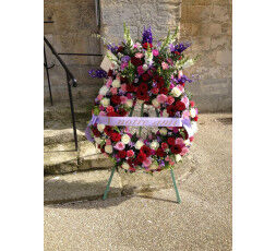 Couronne à fronton pastel