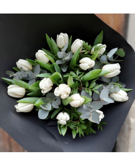 Bouquet de Tulipes Blanches