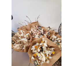 bouquet de fleurs séches