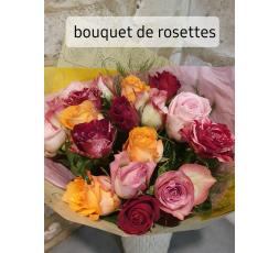 Bouquet de rosettes