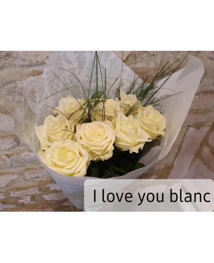 I LOVE YOU BLANC 