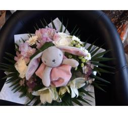 bouquet naissance fille