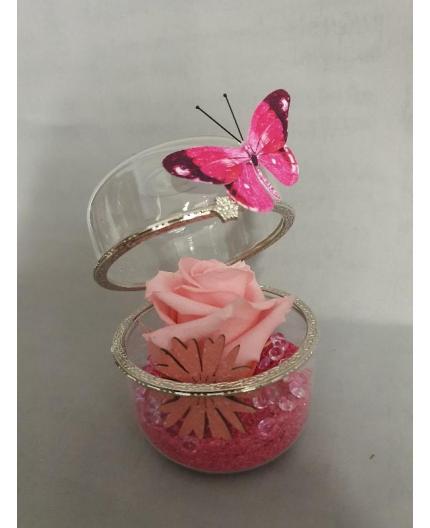 ÉCRIN DE ROSE ÉTERNELLE ROSE