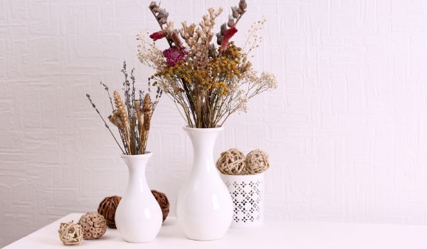 fleurs séchées déco tendance